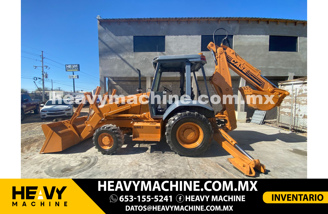 Maquinaria Pesada Retroexcavadora 2000 Case 580 Super L